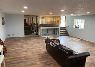 New basement remodel